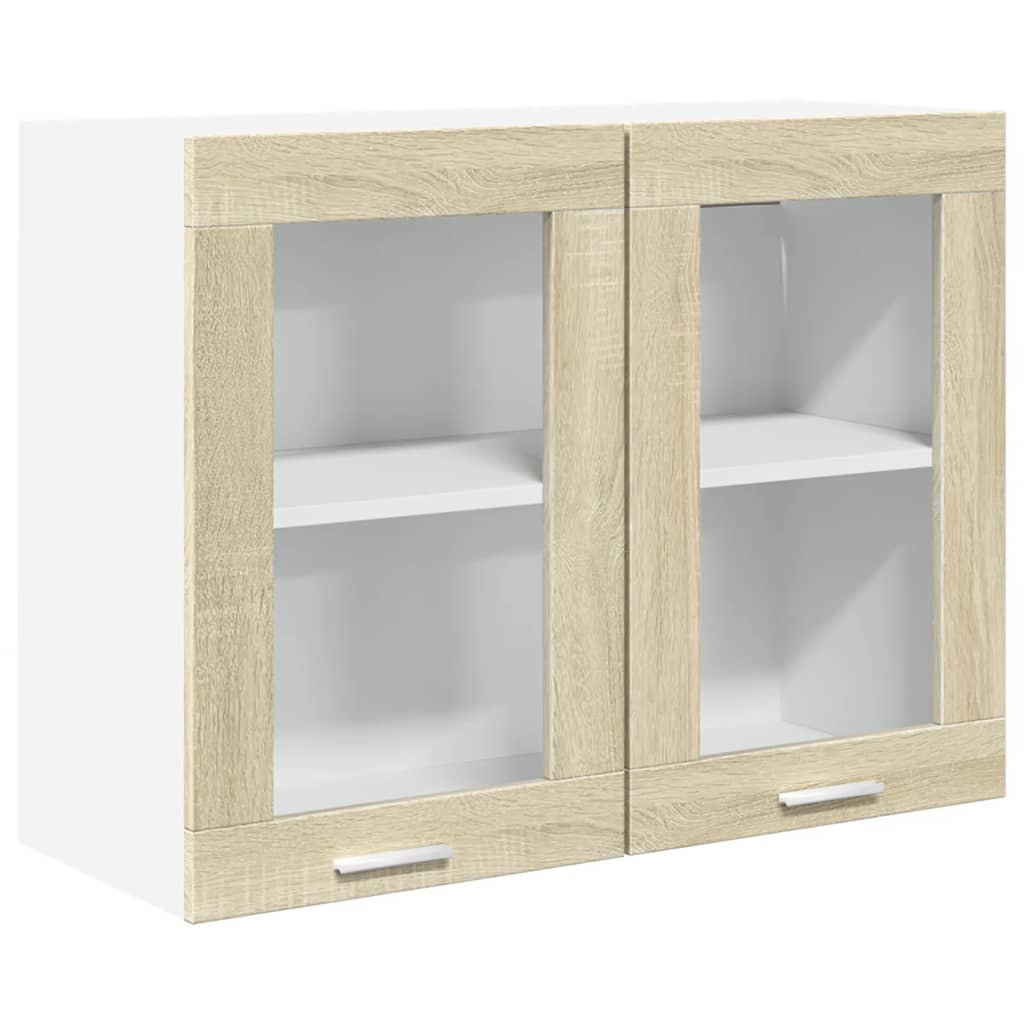 vidaXL 4 Piece Kitchen Cabinet Set "Lyon" Sonoma Oak Engineered Wood 4