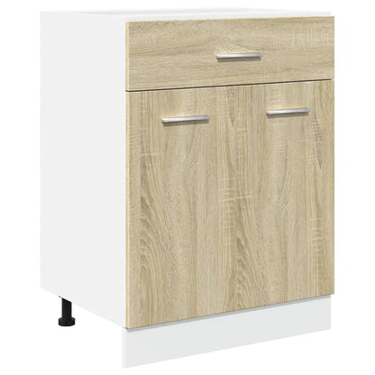 vidaXL 4 Piece Kitchen Cabinet Set "Lyon" Sonoma Oak Engineered Wood 6
