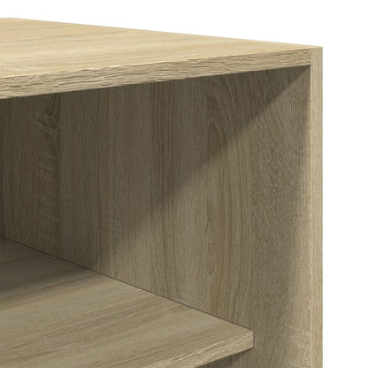 vidaXL Wardrobe Sonoma Oak 80x50x200 cm Engineered Wood 6