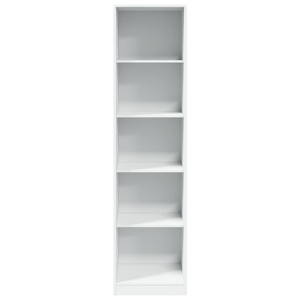 Wardrobe Engineered Wood 50 x 50 x 200 cm 4 Shelves White