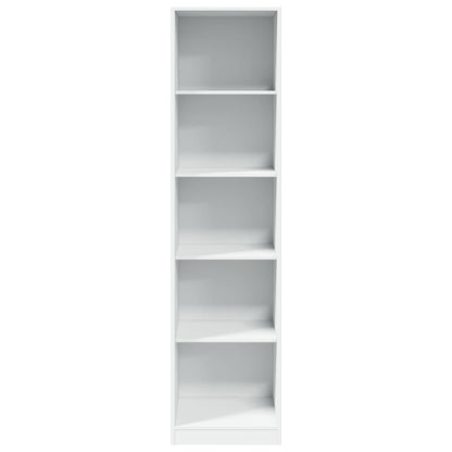 Wardrobe Engineered Wood 50 x 50 x 200 cm 4 Shelves White