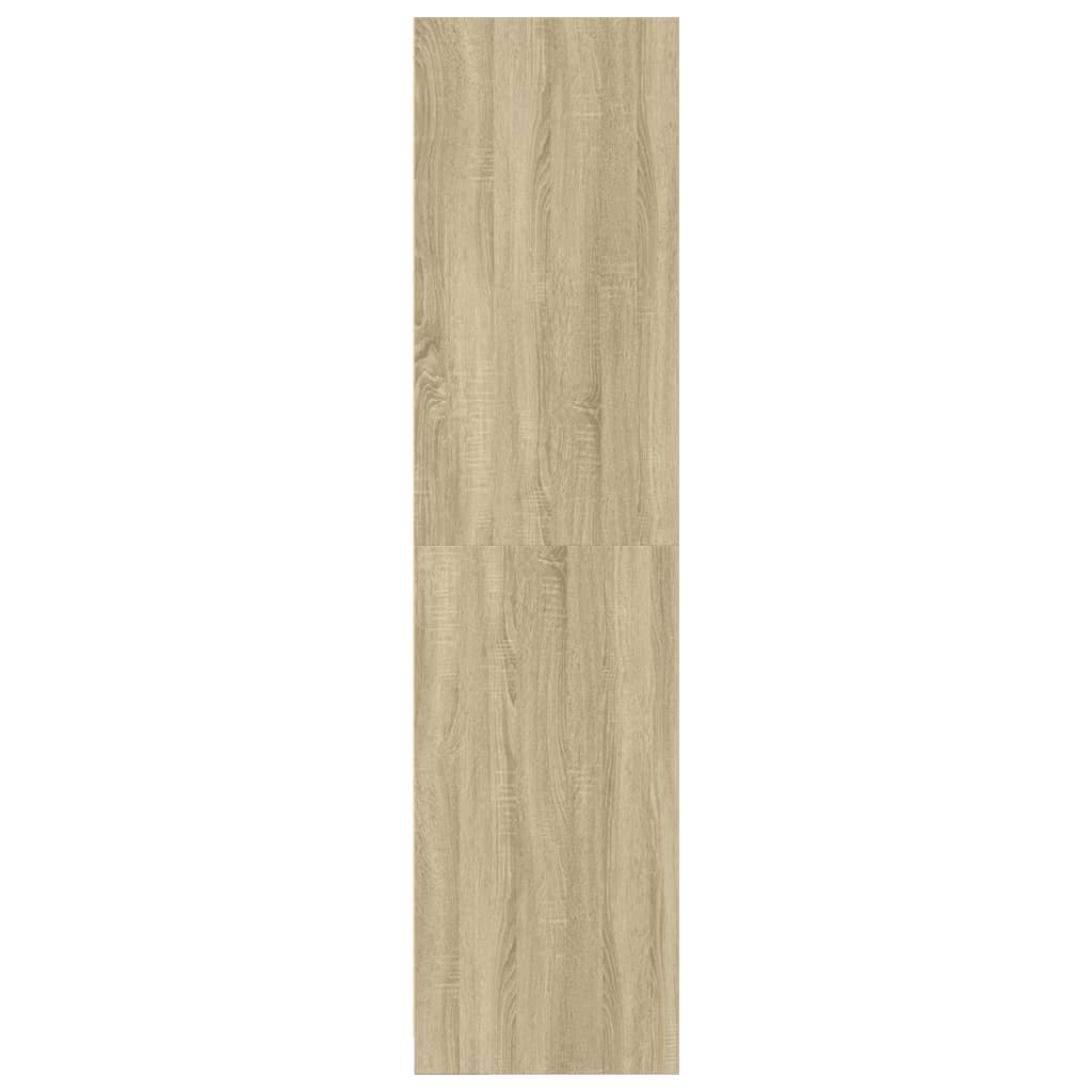 Wardrobe Engineered Wood 80 x 50 x 200 cm 1 Shelf Sonoma oak