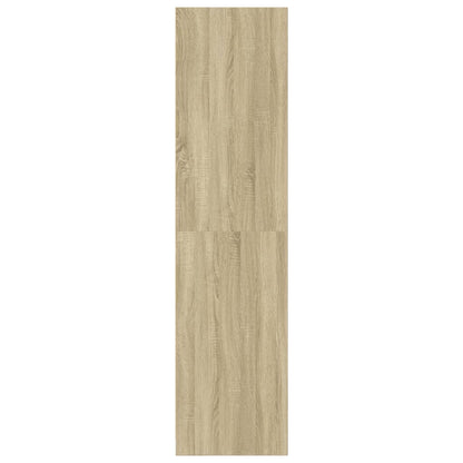Wardrobe Engineered Wood 80 x 50 x 200 cm 1 Shelf Sonoma oak