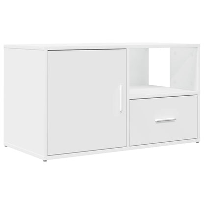 Corner Cabinet 200x40x45 cm Engineered Wood White