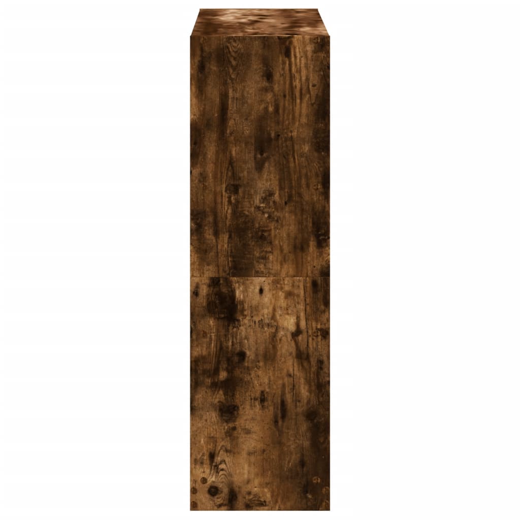 Bookcase Engineered Wood Smoked oak 102 cm 108 cm