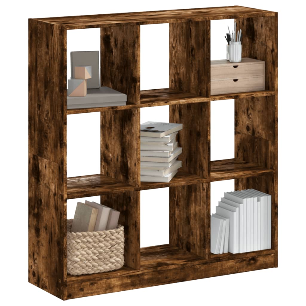 Bookcase Engineered Wood Smoked oak 102 cm 108 cm