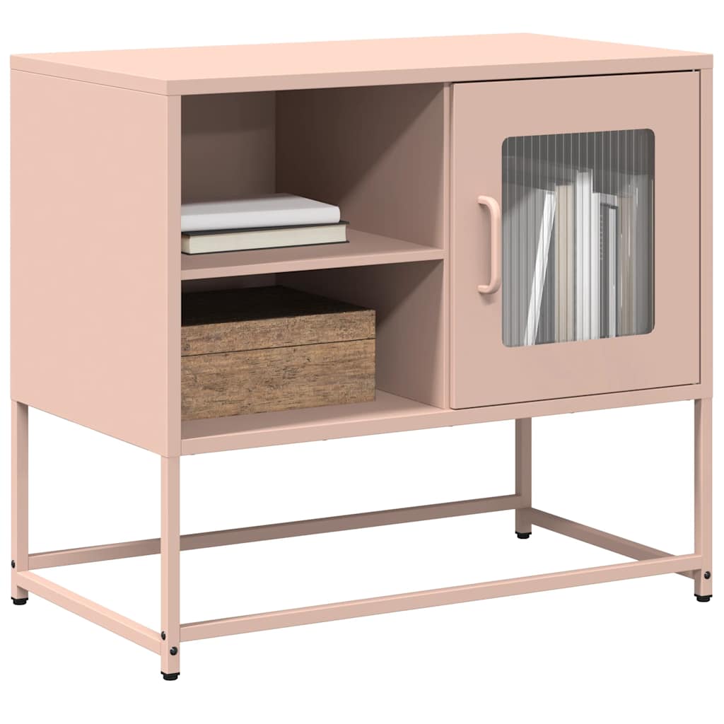 TV Cabinet 68x39x60,5 cm Steel Pink 68 cm