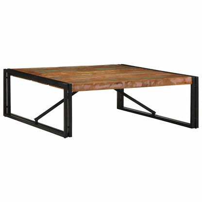 Coffee Table Multicolour Solid Wood Reclaimed 100 cm 100 cm Solid reclaimed wood