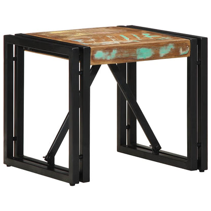 Coffee Table Multicolour Solid Wood Reclaimed 40 cm 40 cm Solid reclaimed wood