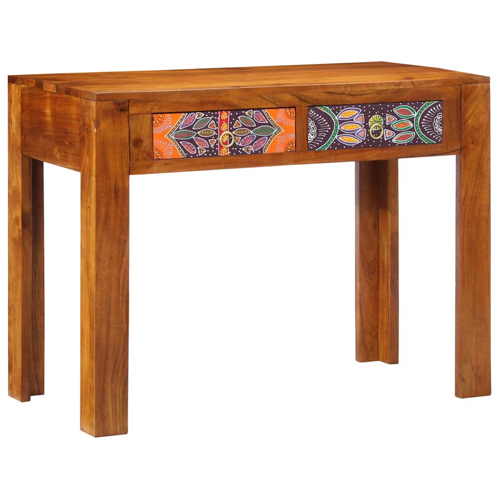 vidaXL Writing Desk Brown 100 x 50 x 75 cm 1