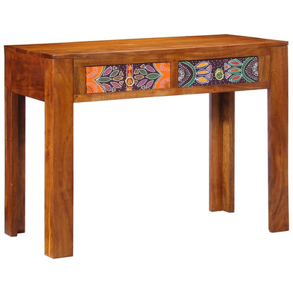vidaXL Writing Desk Brown 100 x 50 x 75 cm 2