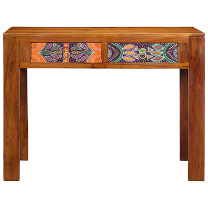 vidaXL Writing Desk Brown 100 x 50 x 75 cm 4
