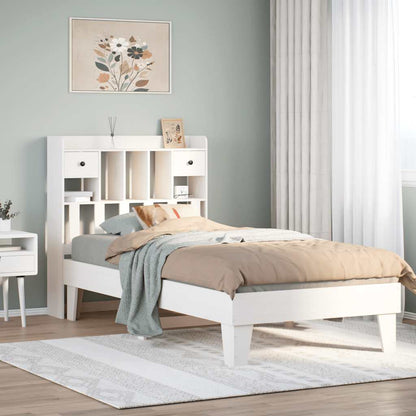 vidaXL Bed Frame without Mattress Solid Wood Pine