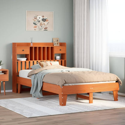 vidaXL Bed Frame without Mattress Solid Wood Pine