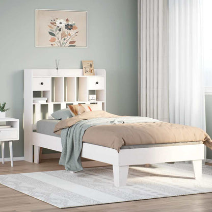 vidaXL Bed Frame without Mattress Solid Wood Pine