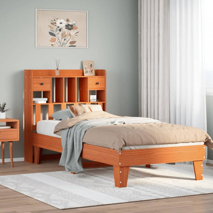 vidaXL Bed Frame without Mattress Solid Wood Pine