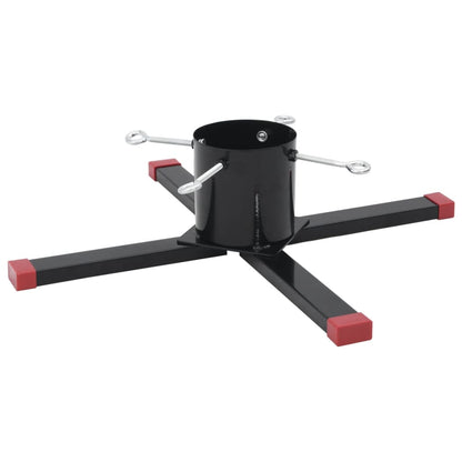 vidaXL Christmas Tree Stand Black 61x61x15,5 cm 2