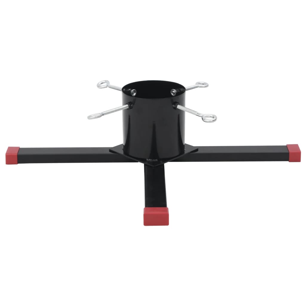 vidaXL Christmas Tree Stand Black 61x61x15,5 cm 4