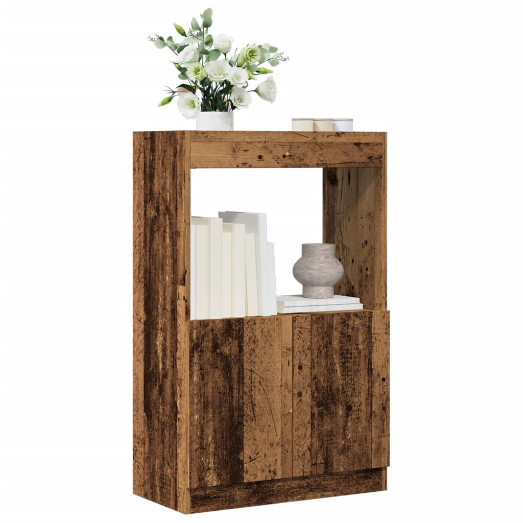 Highboard 63x33x100 cm Engineered Wood Old wood 100 cm