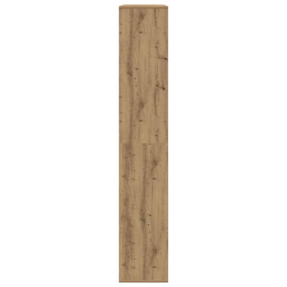 vidaXL Bookcase Artisan Oak 100x33x187,5 cm Engineered Wood 6