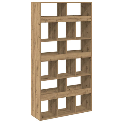 vidaXL Bookcase Artisan Oak 100x33x187,5 cm Engineered Wood 5