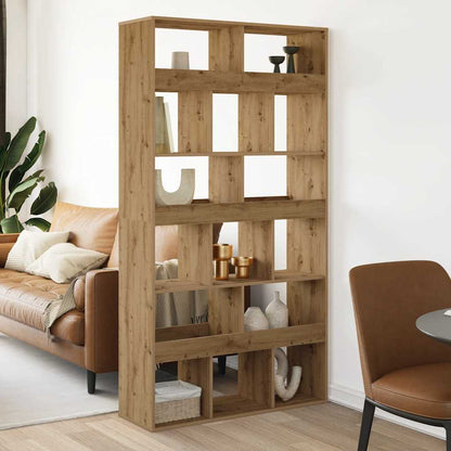 vidaXL Bookcase Artisan Oak 100x33x187,5 cm Engineered Wood 1