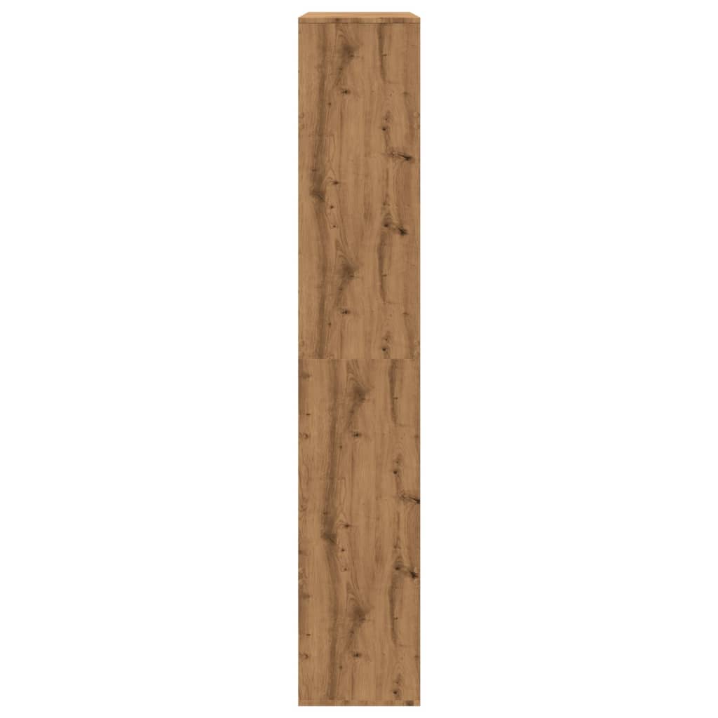 vidaXL Room Divider Artisian Oak 100x33x187,5 cm Engineered Wood 5