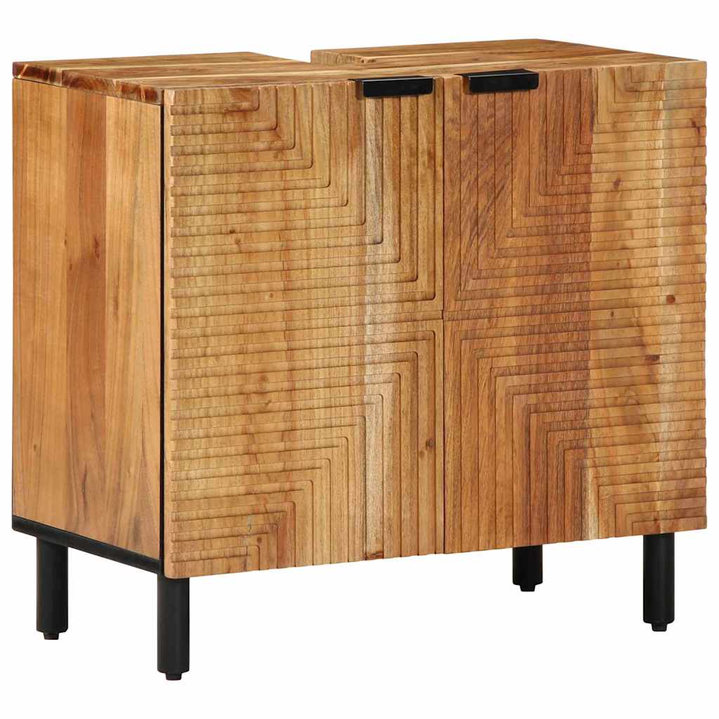 vidaXL Bathroom Cabinet Set 3 pcs Natural 38 x 33 x 160 cm 3