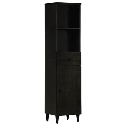 vidaXL 3 Piece Bathroom Furniture Set Solid Wood Mango 6