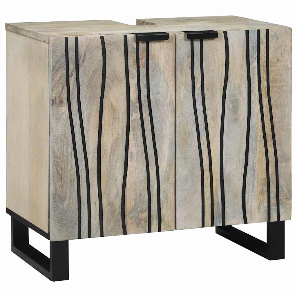 vidaXL Bathroom Furniture Set 5 pcs Walnut Brown Engineered Wood 3