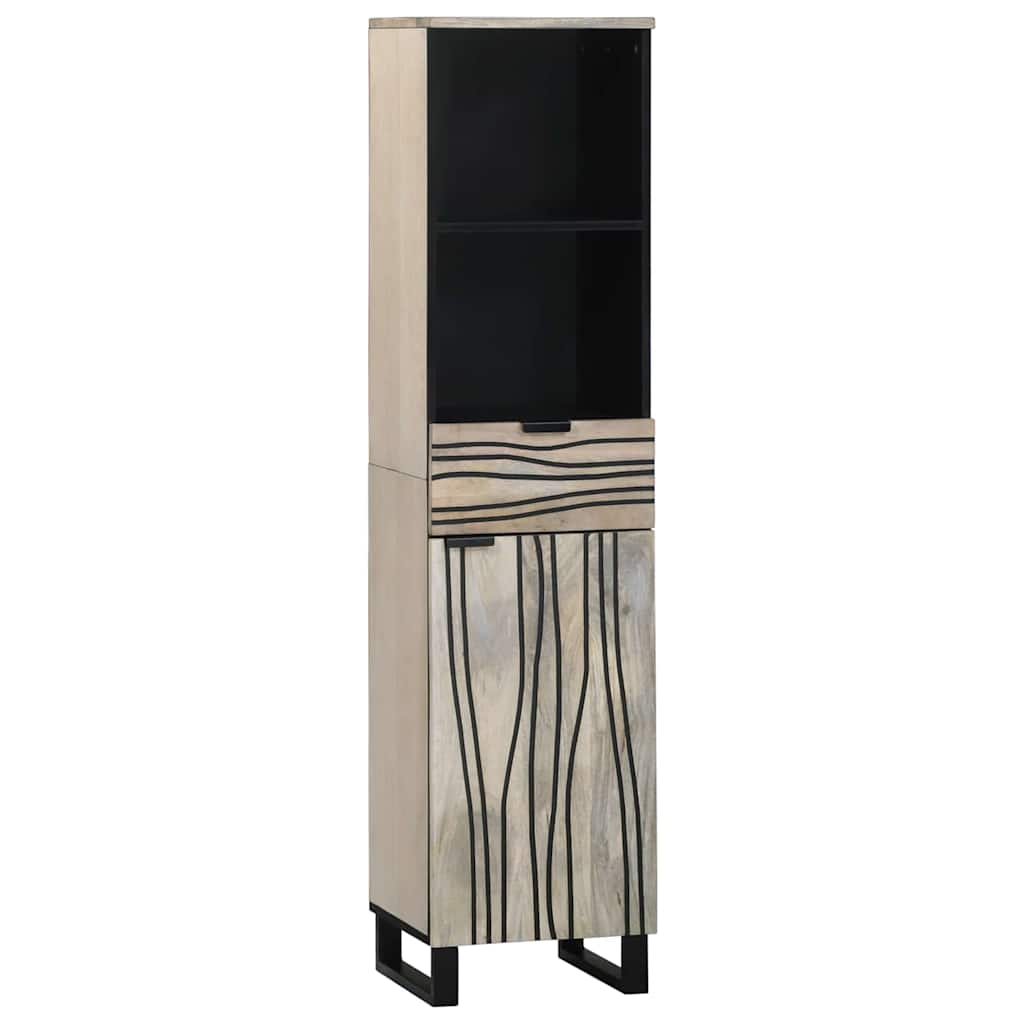 vidaXL Bathroom Furniture Set 5 pcs Walnut Brown Engineered Wood 5