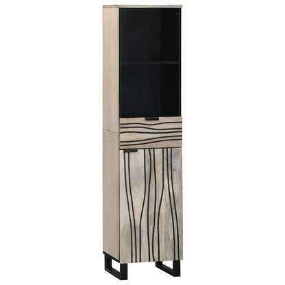 vidaXL Bathroom Furniture Set 5 pcs Walnut Brown Engineered Wood 5