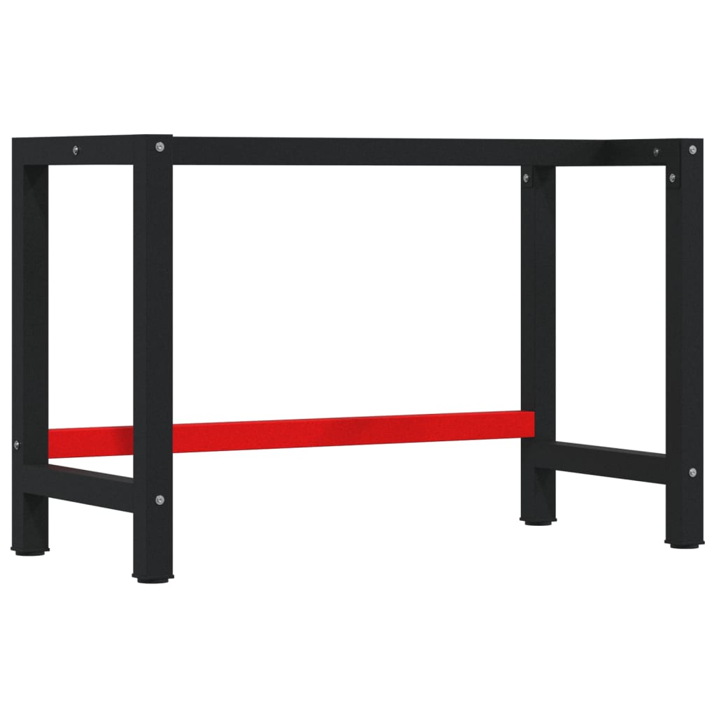vidaXL Workbench 140x60x83 cm Solid Wood Acacia Rectangular 5