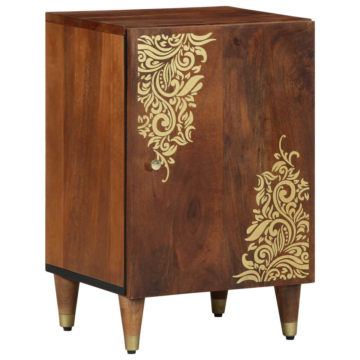 vidaXL Bathroom Cabinet Set 4 pcs Honey Brown Solid Mango Wood 6