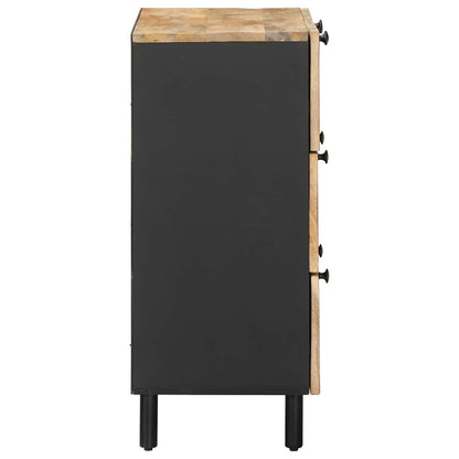 vidaXL Storage Cabinets 2 pcs 120 x 33 x 75 cm Solid Mango Wood 6