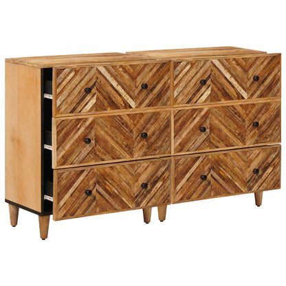 vidaXL Storage Cabinets 2 pcs 60 x 33.5 x 75 cm Solid Mango Wood Brown 2