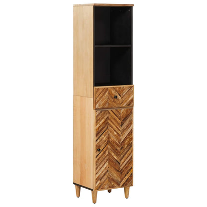 vidaXL Bathroom Cabinet Set 3 pcs Solid Mango Wood 5