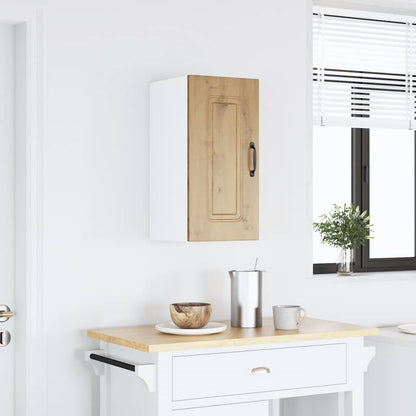 Kitchen Base Cabinet "Kalmar" Engineered Wood Artisan Oak 1x wall cabinet (1 door) 30 cm wide 60 cm high