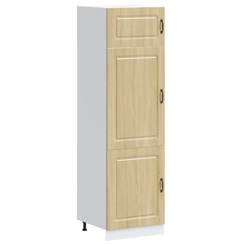 vidaXL Kitchen Cupboard Kalmar Sonoma Oak Engineered Wood 2