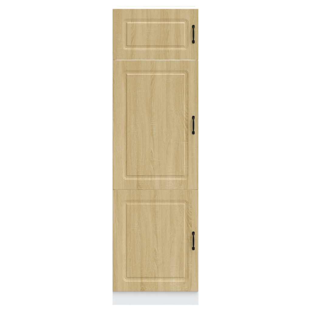 vidaXL Kitchen Cupboard Kalmar Sonoma Oak Engineered Wood 3