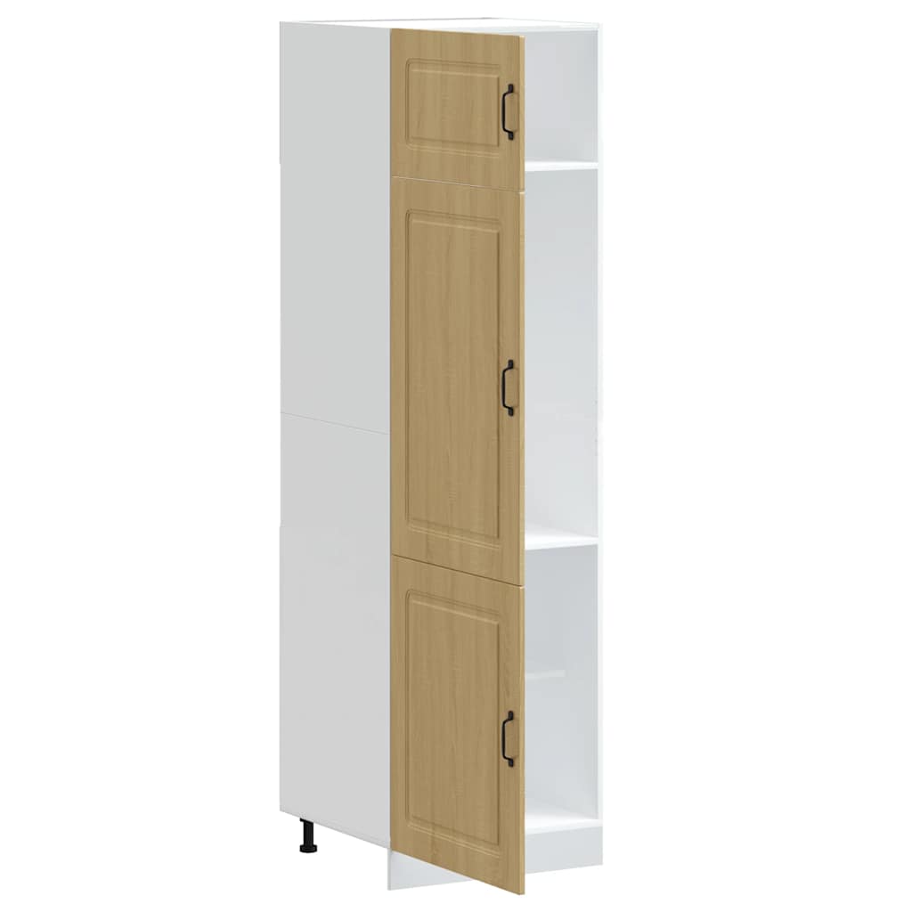 vidaXL Kitchen Cupboard Kalmar Sonoma Oak Engineered Wood 4