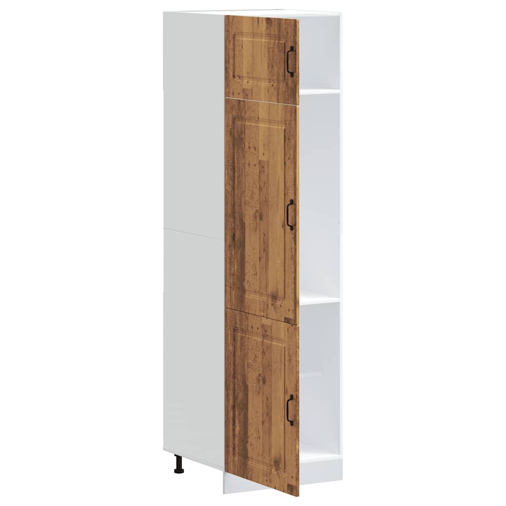 vidaXL Kitchen Cupboard Kalmar Old Wood Engineered Wood 4