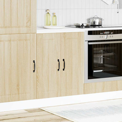 vidaXL Kitchen Base Cabinet "Lucca" Engineered Wood Sonoma Oak