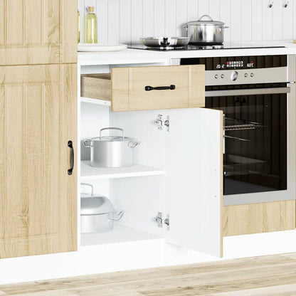 vidaXL Kitchen Base Cabinet "Lucca" Engineered Wood Sonoma Oak