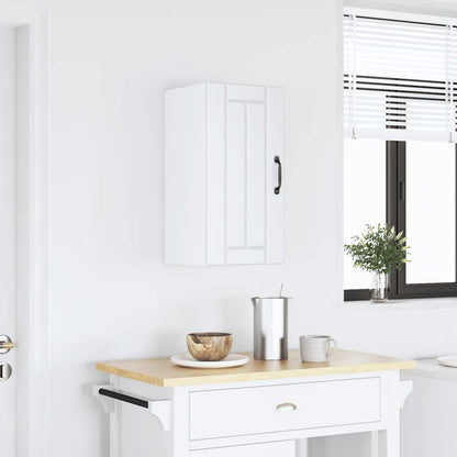 Kitchen Base Cabinet "Lucca" Engineered Wood White 1x wall cabinet (1 door) 30 cm wide 60 cm high