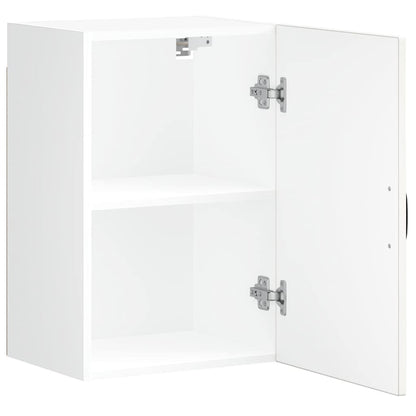 Kitchen Wall Cabinet "Lucca" Engineered Wood High Gloss White 1x wall cabinet (1 door) 40 cm wide 60 cm high