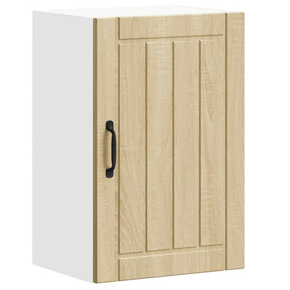 Kitchen Wall Cabinet "Lucca" Engineered Wood Sonoma Oak 1x wall cabinet (1 door) 40 cm wide 60 cm high