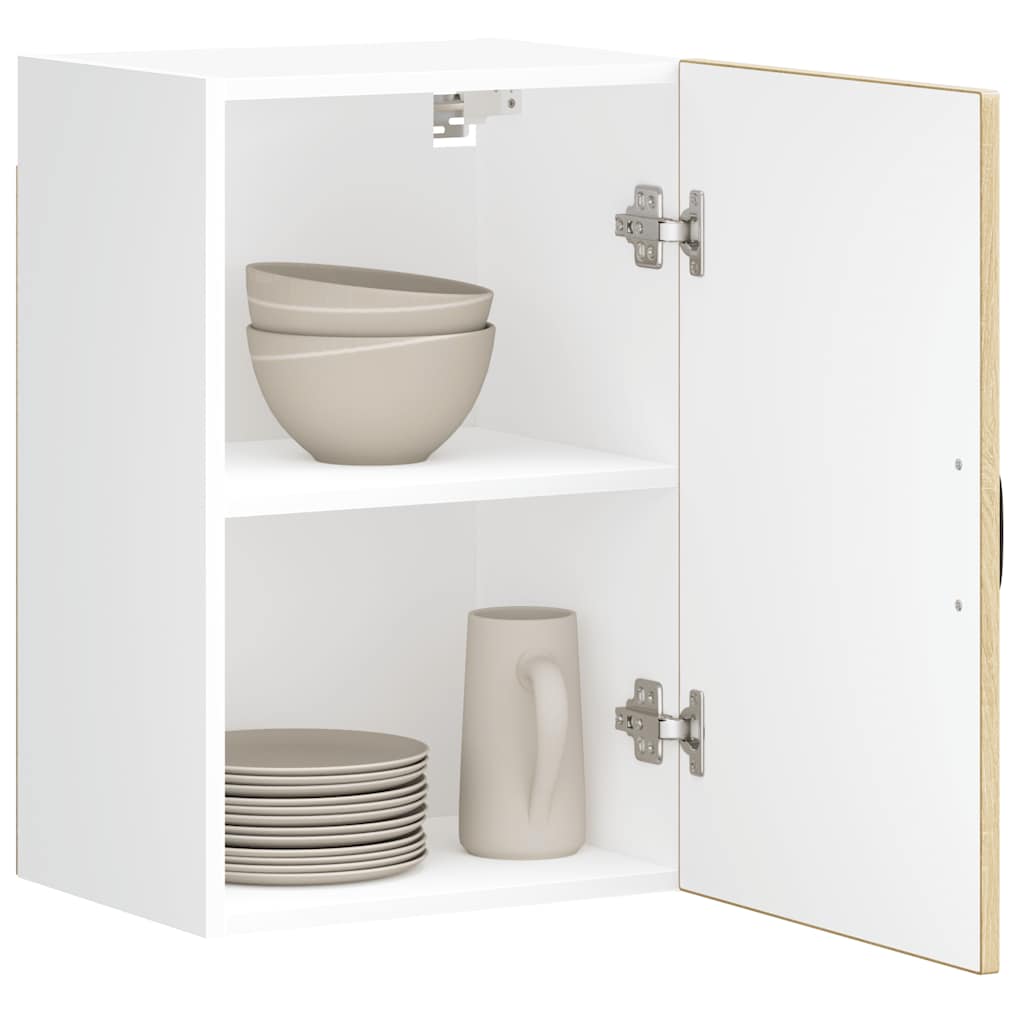 Kitchen Wall Cabinet "Lucca" Engineered Wood Sonoma Oak 1x wall cabinet (1 door) 40 cm wide 60 cm high