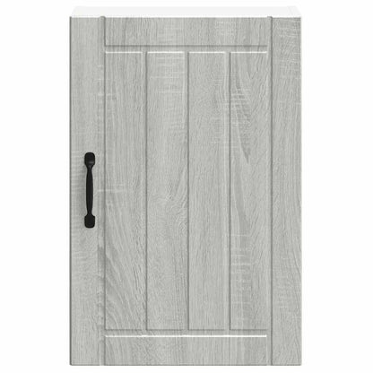Kitchen Wall Cabinet "Lucca" Engineered Wood Grey Sonoma 1x wall cabinet (1 door) 40 cm wide 60 cm high