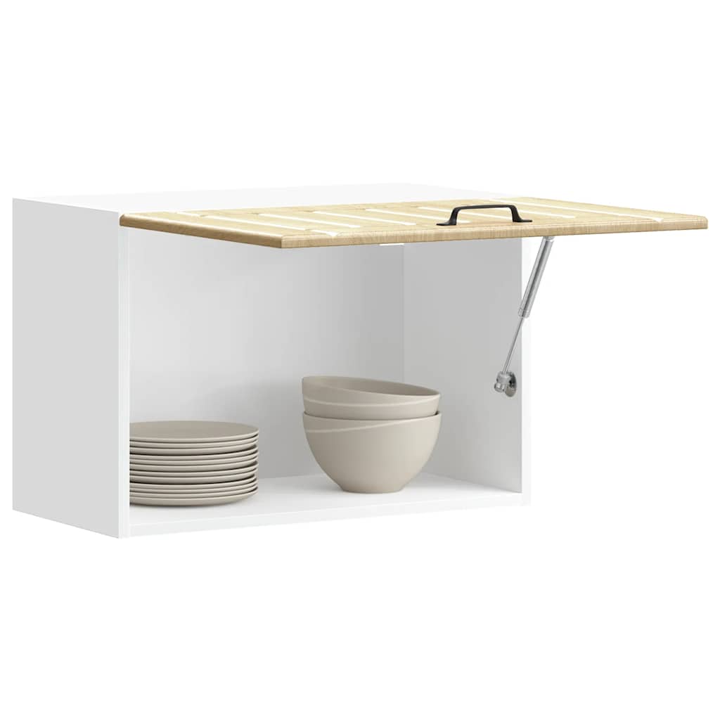 Kitchen Wall Cabinet "Lucca" Engineered Wood Sonoma Oak 1x wall cabinet (1 flap door) 60 cm wide 40 cm high